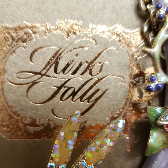 Kirks Folly Enchanted Fairy Horseshoe with Gold and Purple Hues - Picture 2 of 6